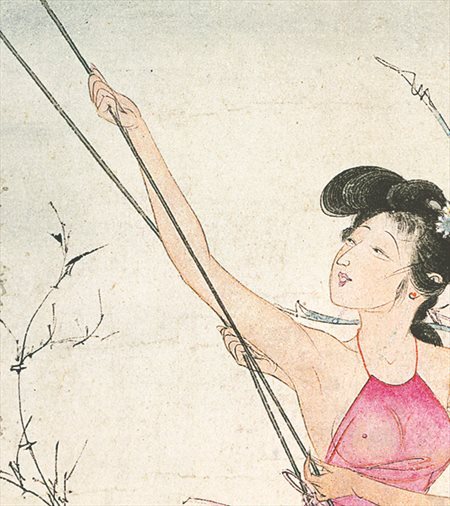 湄潭县-胡也佛的仕女画和最知名的金瓶梅秘戏图